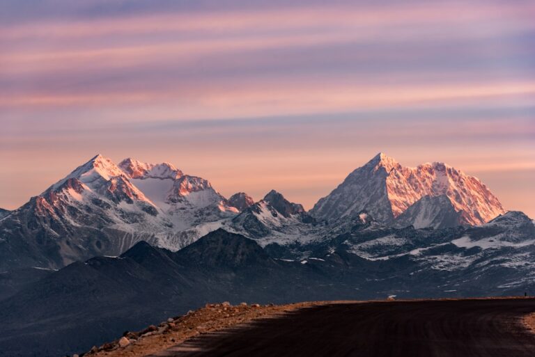 Photo mountain range