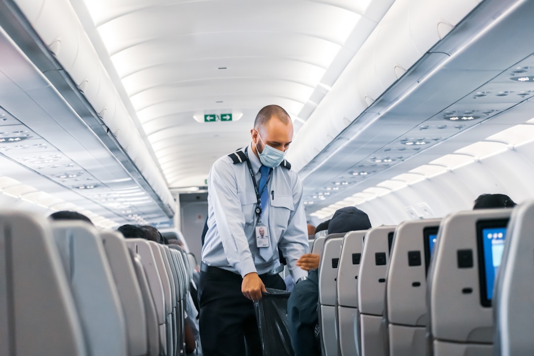 Photo airplane ticket