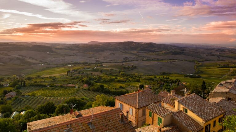 Photo Italian countryside