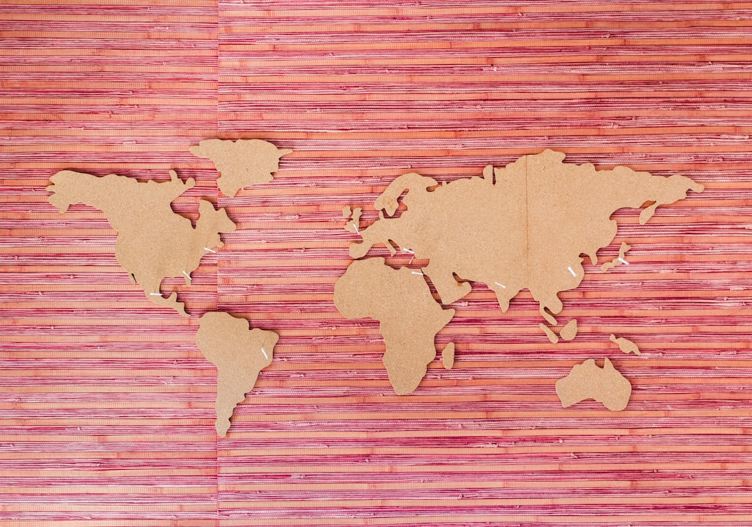 Photo World map
