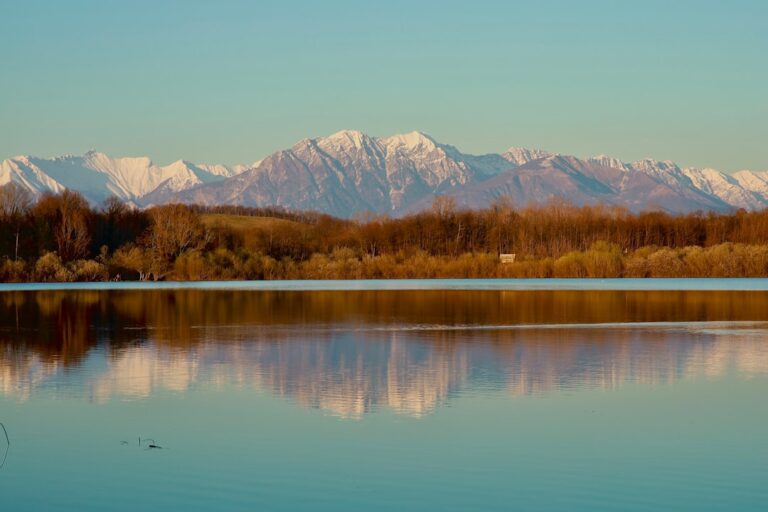 Photo Mountains, Lake
